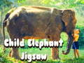 Játék Child Elephant Jigsaw