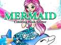 Játék Mermaid Coloring Book Glitter