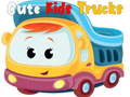 Játék Cute Kids Trucks Jigsaw
