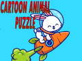 Játék Cartoon Animal Puzzle