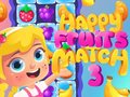 Játék Happy Fruits Match3