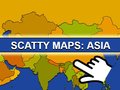 Játék Scatty Maps: Asia