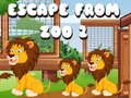 Játék Escape From Zoo 2