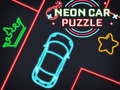 Játék Neon Car Puzzle
