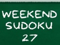 Játék Weekend Sudoku 27