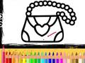 Játék Girls Bag Coloring Book