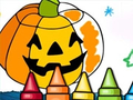 Játék Halloween Coloring Games