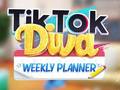 Játék TikTok Diva Weekly Planner