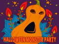 Játék Halloween Monster Party Jigsaw