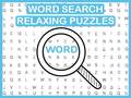 Játék Word Search Relaxing Puzzles