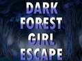Játék Dark Forest Girl Escape 