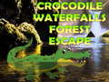 Játék Crocodile Waterfalls Forest Escape