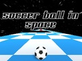 Játék Soccer Ball in Space