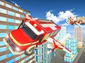 Játék Flying Fire Truck Driving Sim