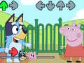 Játék FNF: Bluey VS Peppa Pig