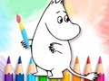 Játék Coloring Book: Moomim