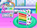 Játék Make Rainbow Confetti Cake