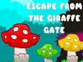 Játék Escape from the Giraffe Gate
