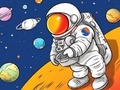 Játék Coloring Book: Spaceman 2