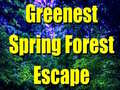 Játék Greenest Spring Forest Escape 