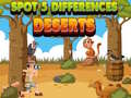 Játék Spot 5 Differences Deserts