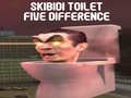 Játék Skibidi Toilet Five Difference