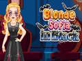 Játék Blonde Sofia In Black