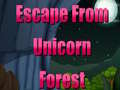 Játék Escape From Unicorn Forest