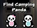 Játék Find Camping Panda