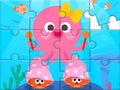 Játék Jigsaw Puzzle: Cute Octopus