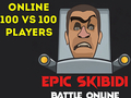 Játék Epic Skibidi Battle Online