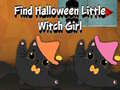 Játék Find Halloween Little Witch Girl