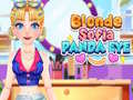 Játék Blonde Sofia Panda Eyes