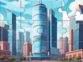 Játék Jigsaw Puzzle: City Buildings
