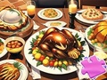 Játék Jigsaw Puzzle: Thanksgiving Dinner