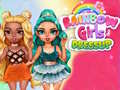 Játék Rainbow Girls Dress Up Challenge