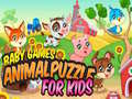 Játék Baby Games Animal Puzzle for Kids