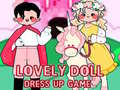 Játék Lovely Doll Dress Up Game 