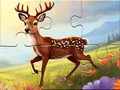 Játék Jigsaw Puzzle: Running Deer