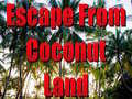 Játék Escape From Coconut Land