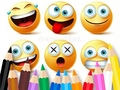 Játék Coloring Book: Funny Emoji