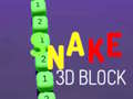 Játék Snake 3D Block