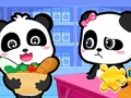 Játék Jigsaw Puzzle: Baby Panda Supermarket