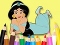 Játék Coloring Book: Princess Jasmine