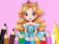 Játék Coloring Book: Flower Princess