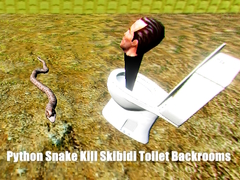 Játék Python Snake Kill Skibidi Toilet Backrooms