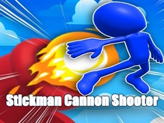 Játék Stickman Cannon Shooter