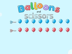 Játék Balloons And Scissors