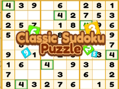 Játék Classic Sudoku Puzzle