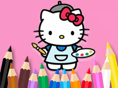 Játék Coloring Book: Hello Kitty Painting